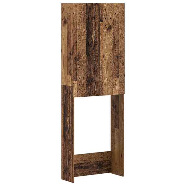 Tualettkabinet DELFT Vana puit 66 × 25,5 × 190 cm Tehispuit
