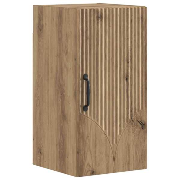 Vannitoa seinakapp HOORN Artisan tamm 30 × 31 × 59 cm Tehispuit