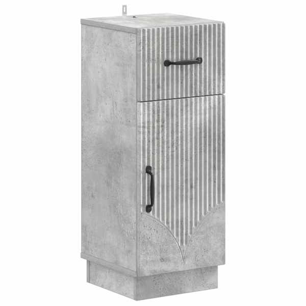 Vannitoa hoiukapp HOORN Betoonhall 30 × 31 × 77 cm Tehispuit