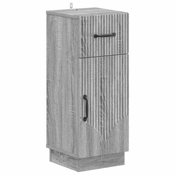 Vannitoa hoiukapp HOORN Hall Sonoma 30 × 31 × 77 cm Tehispuit