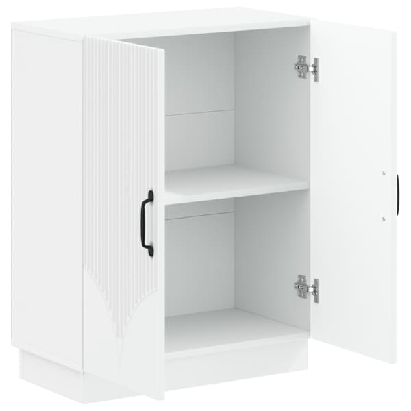 Vannitoa hoiukapp HOORN Valge 59,5 × 31 × 77 cm Tehispuit