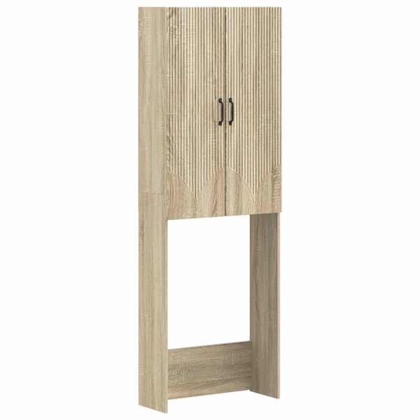 Tualettkabinet HOORN Sonoma tamm 66 × 25,5 × 190 cm Tehispuit
