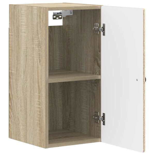 Vannitoa seinakapp BREDA Sonoma tamm 30 × 31 × 59 cm Tehispuit