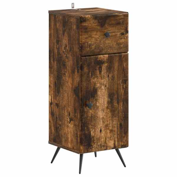 Vannitoa hoiukapp BREDA Suitsutatud tamm 30 × 31 × 80 cm