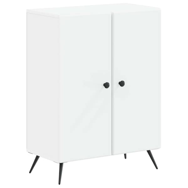 Vannitoa hoiukapp BREDA Valge 59,5 × 31 × 80 cm Tehispuit