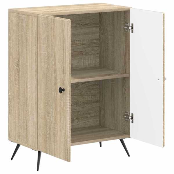 Vannitoa hoiukapp BREDA Sonoma tamm 59,5 × 31 × 80 cm Tehispuit