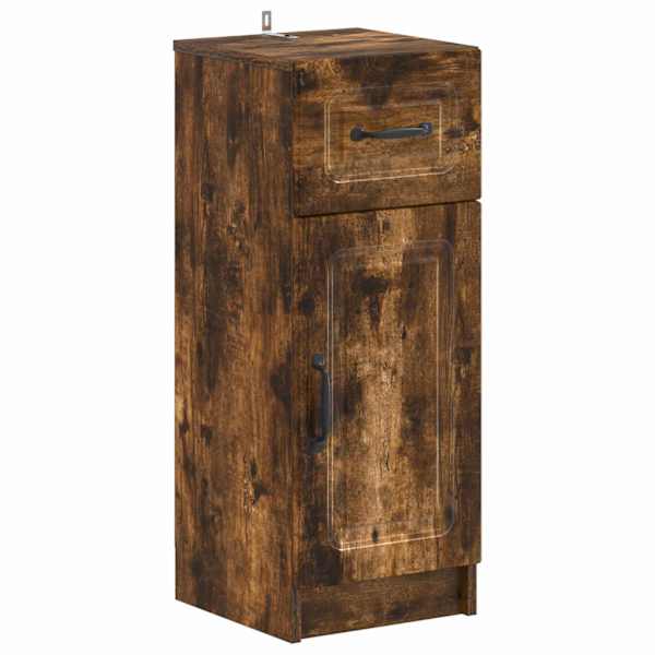 Vannitoa hoiukapp UTRECHT Suitsutatud tamm 30 × 31 × 77 cm