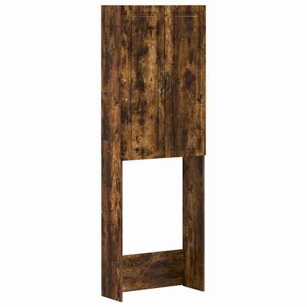 Tualettkabinet UTRECHT Suitsutatud tamm 66 × 25,5 × 190 cm