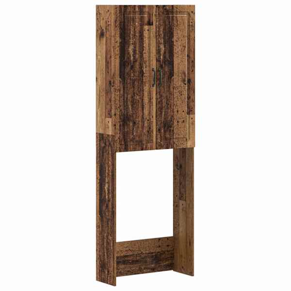 Tualettkabinet UTRECHT Vana puit 66 × 25,5 × 190 cm Tehispuit