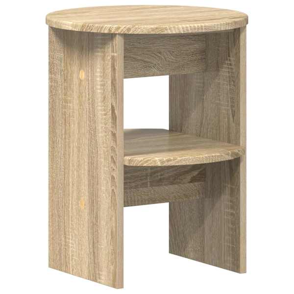 Kõrvalkapp Sonoma tamm Ø40 × 50 cm Töödeldud puit