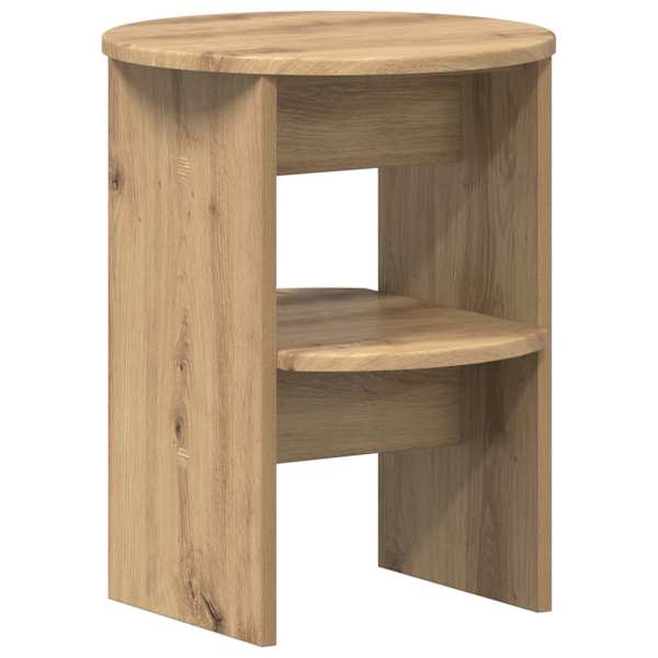 Kõrvalkapp Käsitöö Tamm Ø40 × 50 cm Töödeldud puit