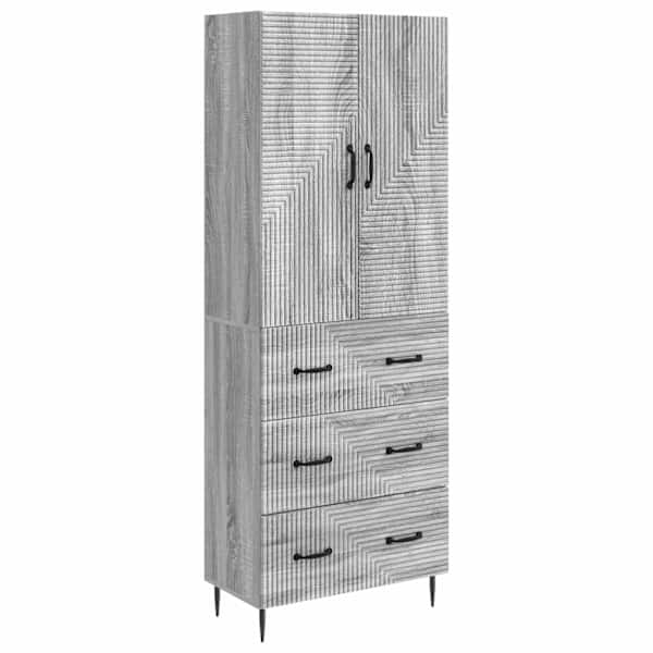 Kapi Komplekt 2 tk 66 × 34,5 × 90 cm Tehispuit Hall Sonoma