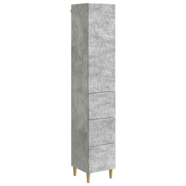 Kapi Komplekt 2 tk 33 × 34,5 × 90 cm Tehispuit Betoonhall