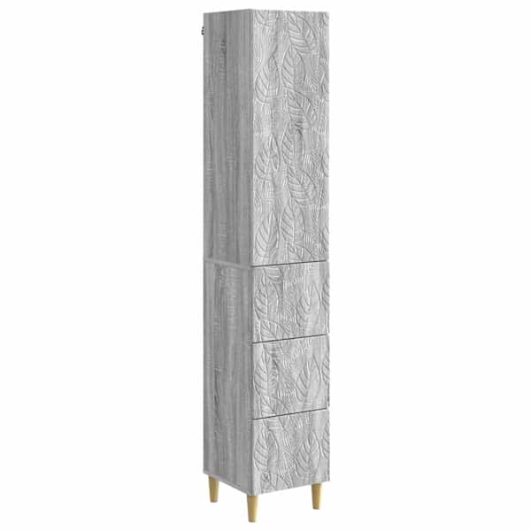 Kapi Komplekt 2 tk 33 × 34,5 × 90 cm Tehispuit Hall Sonoma