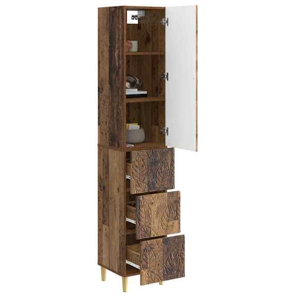 Kapi Komplekt 2 tk 33 × 34,5 × 90 cm Tehispuit Vana puit
