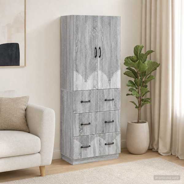 Kapi Komplekt 2 tk 66 × 34,5 × 87 cm Tehispuit Hall Sonoma