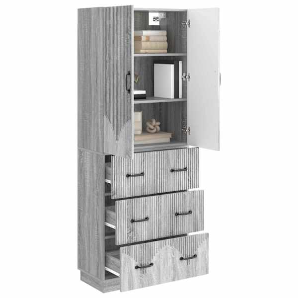 Kapi Komplekt 2 tk 66 × 34,5 × 87 cm Tehispuit Hall Sonoma