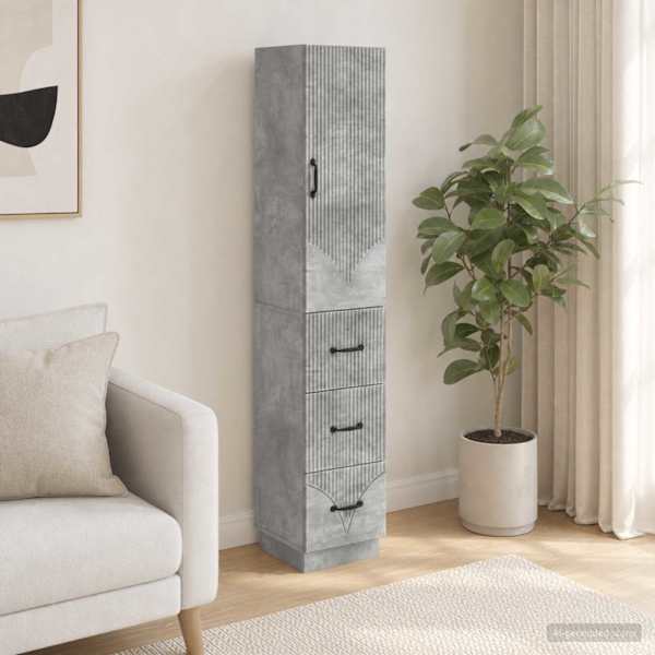 Kapi Komplekt 2 tk 33 × 34,5 × 87 cm Tehispuit Betoonhall