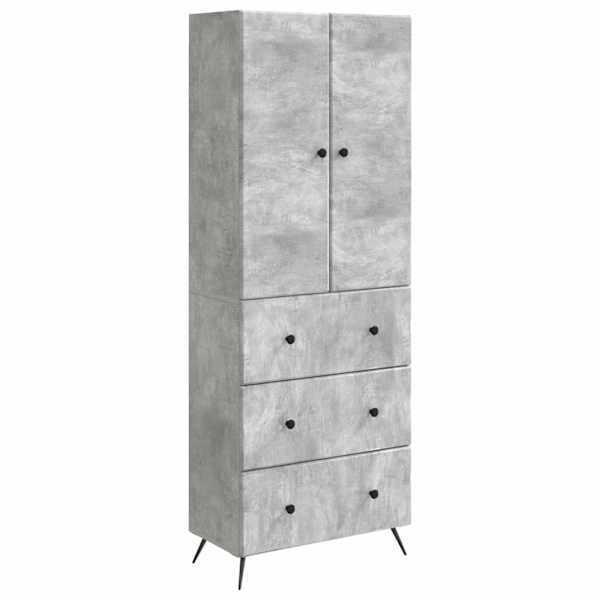 Kapi Komplekt 2 tk 66 × 34,5 × 90 cm Tehispuit Betoonhall