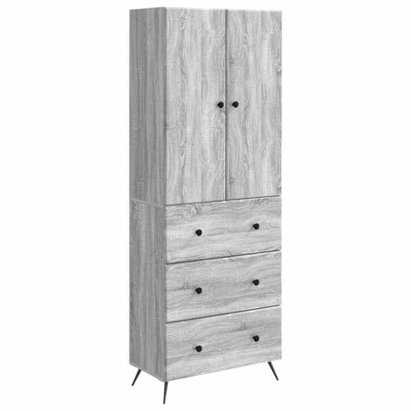 Kapi Komplekt 2 tk 66 × 34,5 × 90 cm Tehispuit Hall Sonoma