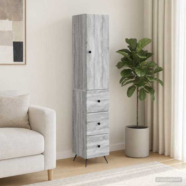 Kapi Komplekt 2 tk 34,5 × 34,5 × 90 cm Tehispuit Hall Sonoma