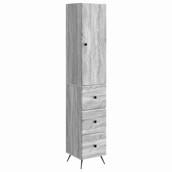 Kapi Komplekt 2 tk 34,5 × 34,5 × 90 cm Tehispuit Hall Sonoma