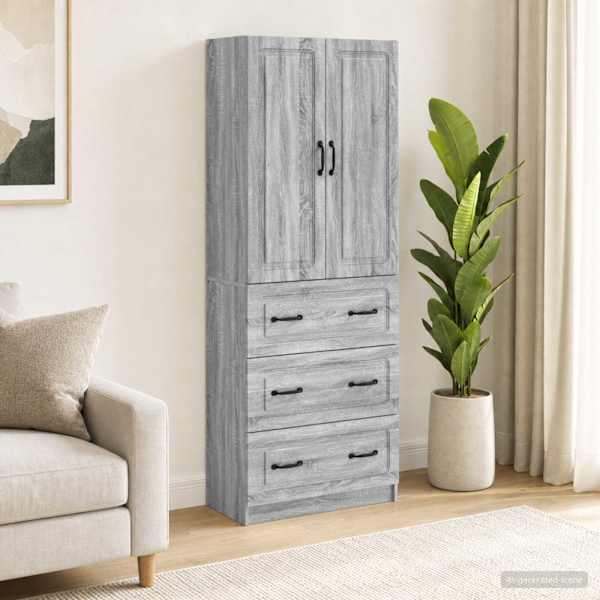 Kapi Komplekt 2 tk 66 × 34,5 × 87 cm Tehispuit Hall Sonoma