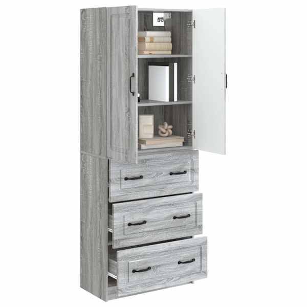 Kapi Komplekt 2 tk 66 × 34,5 × 87 cm Tehispuit Hall Sonoma