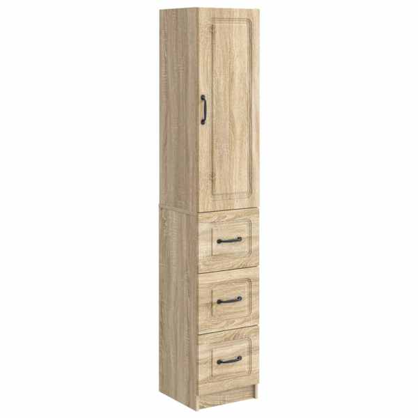 Kapi Komplekt 2 tk 33 × 34,5 × 87 cm Tehispuit Sonoma tamm