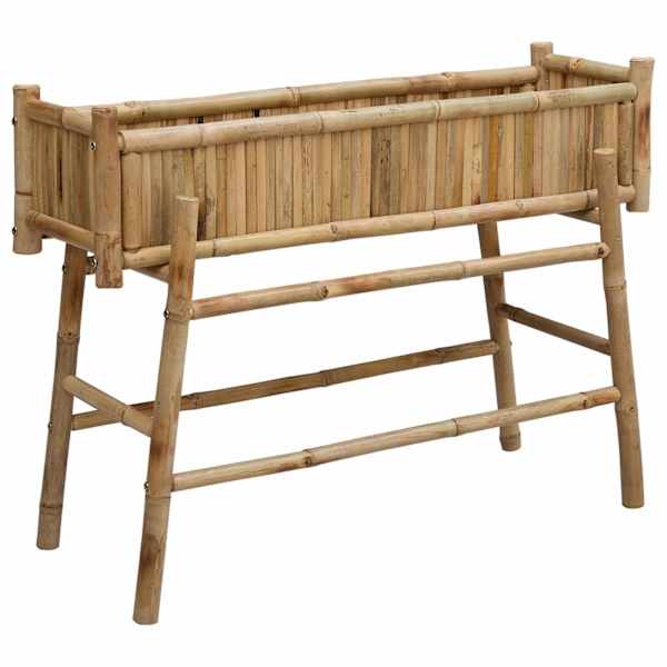 Lillepott 100 × 38 × 74 cm, bambus – neutraalne