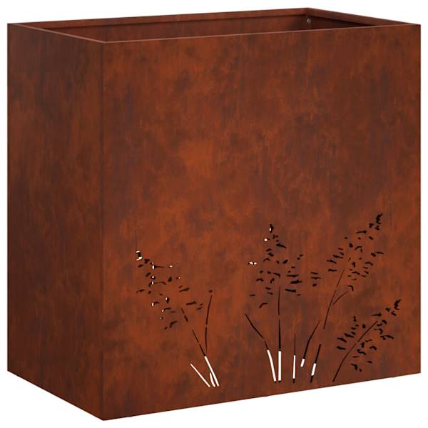 Taimekast 50 × 30 × 49 cm, ilmastikukindel teras – roostekarva