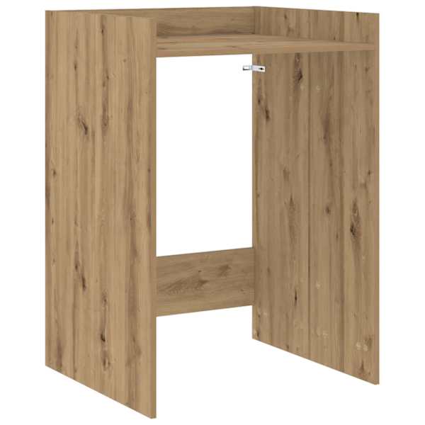Pesumasina kapp Artisan tamm 67,5 × 62 × 97 cm Tehispuit