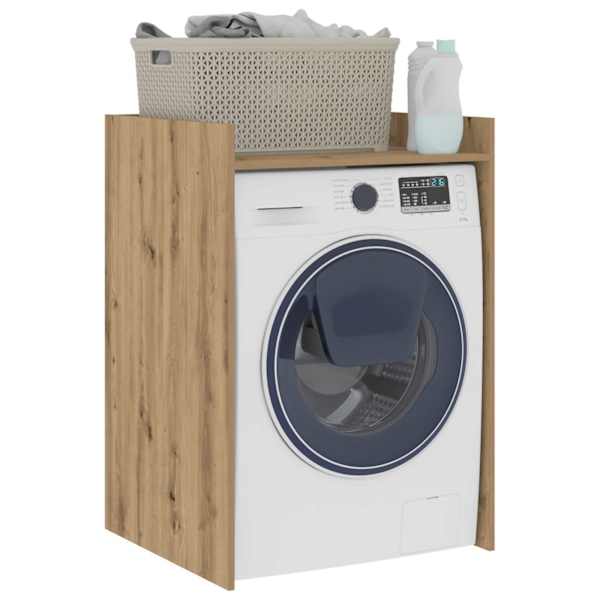 Pesumasina kapp Artisan tamm 67,5 × 62 × 97 cm Tehispuit