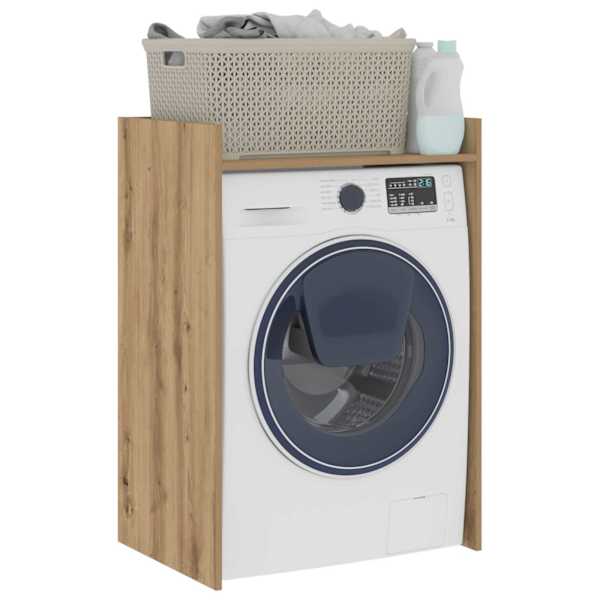 Pesumasina kapp Artisan tamm 67,5 × 48 × 97 cm Tehispuit
