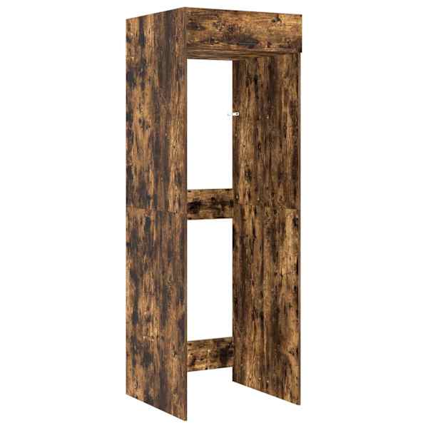 Pesumasina kapp Suitsetatud tamm 67,5 × 68 × 200 cm Tehispuit