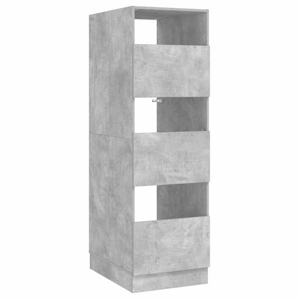 Pesukaapp ladustamisega Betoonhall 50 × 68 × 162 cm Tehispuit