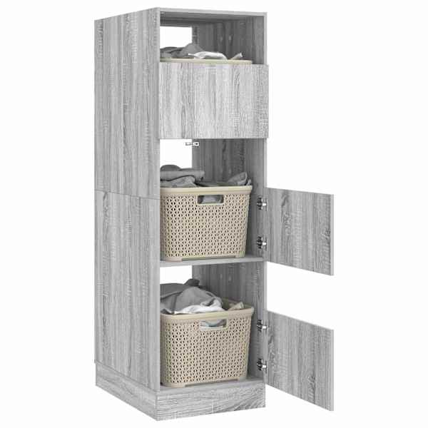 Pesukaapp ladustamisega Hall Sonoma 50 × 68 × 162 cm Tehispuit