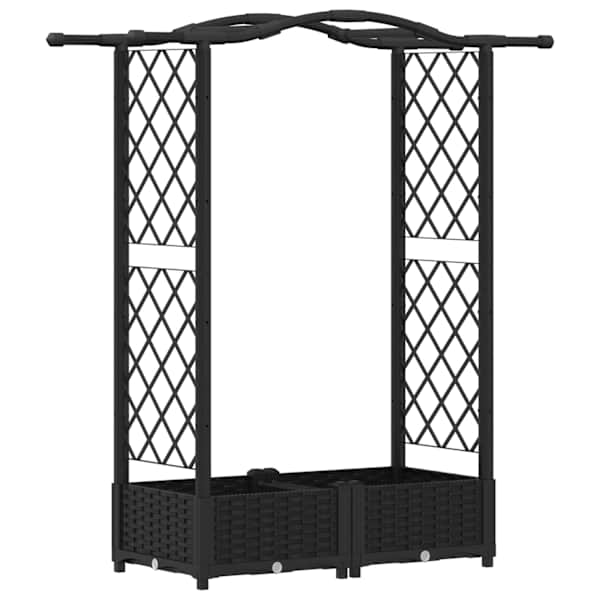 Peenrakast 124 × 40 × 123 cm, PP – must