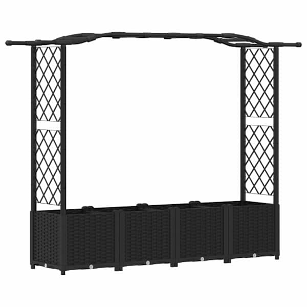 Peenrakast 204 × 40 × 138 cm, PP – must