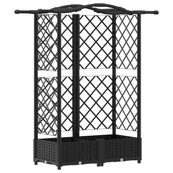 Peenrakast 124 × 40 × 123 cm, PP – must