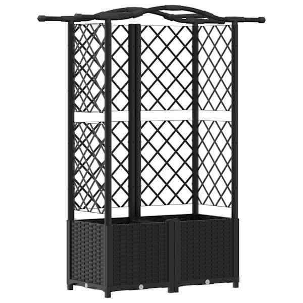 Peenrakast 122 × 40 × 138 cm, PP – must