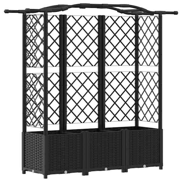 Peenrakast 163 × 40 × 138 cm, PP – must