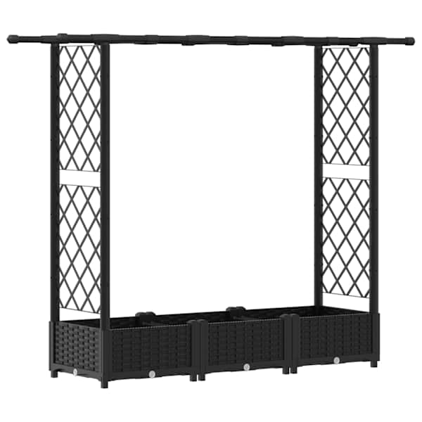 Peenrakast 164 × 40 × 121 cm, PP – must