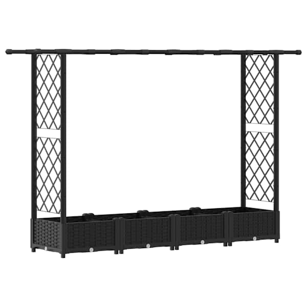 Peenrakast 203 × 40 × 121 cm, PP – must