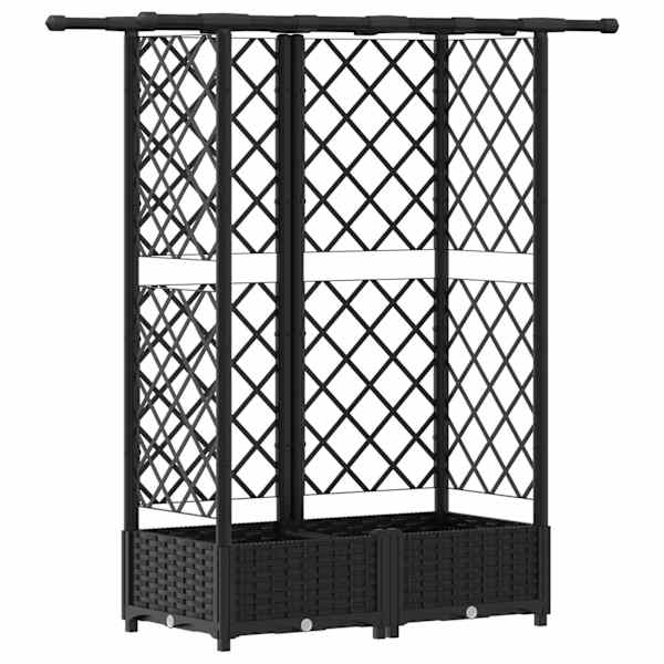 Peenrakast 124 × 40 × 121 cm, PP – must