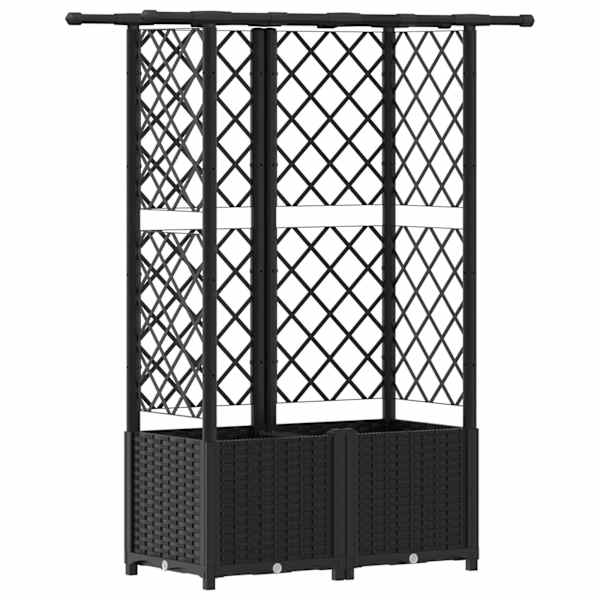 Peenrakast 124 × 40 × 136 cm, PP – must