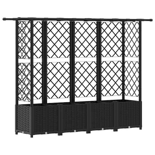 Peenrakast 202 × 40 × 136 cm, PP – must