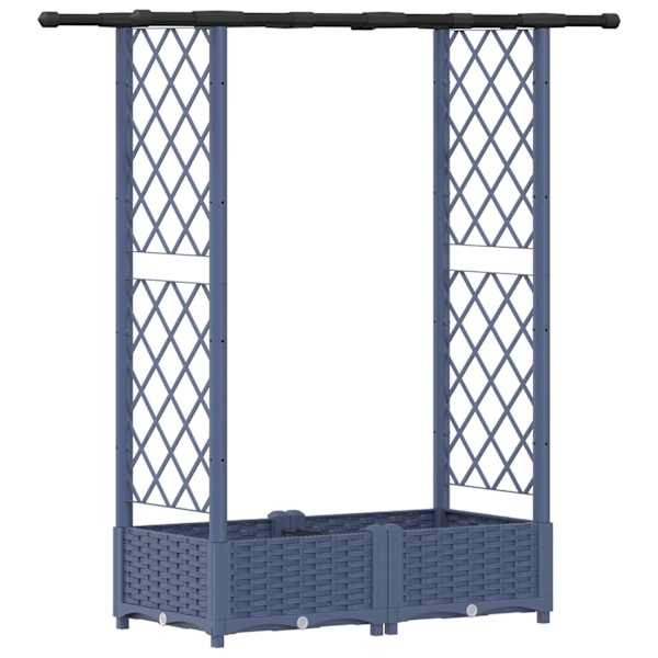 Peenrakast 122,5 × 40 × 121 cm, PP – hall