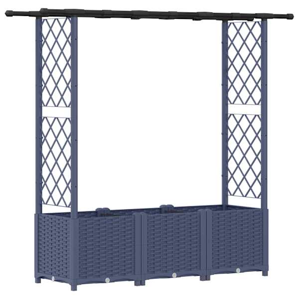Peenrakast 162,5 × 40 × 136 cm, PP – hall