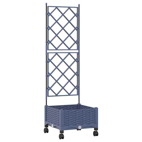 Taimekast ratastega 40 × 40 × 131,5 cm, PP – hall